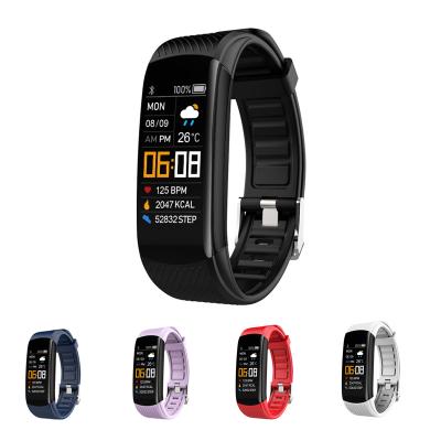 China C5s Touch Screen Smart Watch Sports Healthy Fitness and Blood Pressure Monitoring Heart Rate Waterproof Wristband Suitable for IOS Android for sale