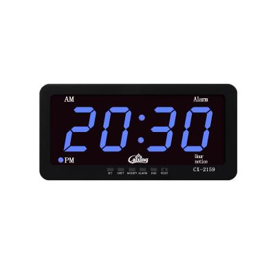 China Bedroom Creative Home Office Pendulum Decoration LED Digital Large Digital Alarm Clock Classroom for sale