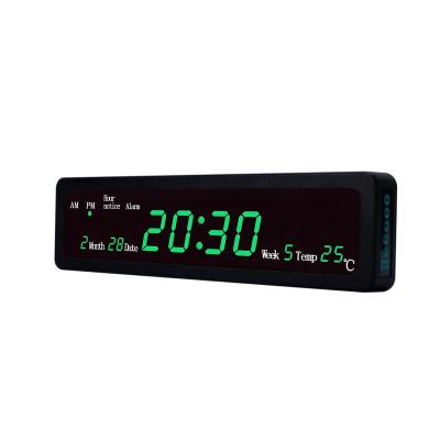 China Class Gift Alarm Clock Bedroom Home Display Temperature Calendar LED Digital Clock for sale