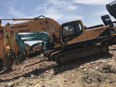 China Hyundai D6BV-C Engine 21T Hyundai R215LC-9 Used Excavator Machine for sale