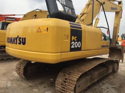 Κίνα Pc200-7 χρησιμοποιημένος εκσκαφέας της KOMATSU προς πώληση