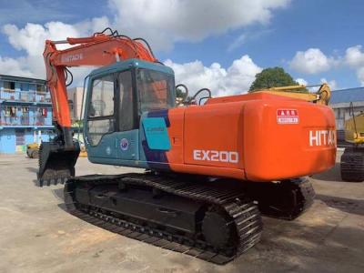 China Arbeitsstunden 4074h 0.8cbm EX200-3 benutzten Hitachi-Bagger zu verkaufen