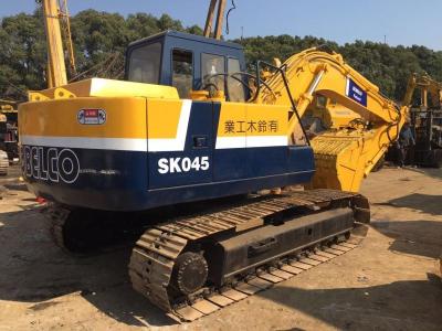 Κίνα 0.5m3 εκσκαφείς Kobelco χεριών κάδων 12ton SK045 δεύτερος προς πώληση