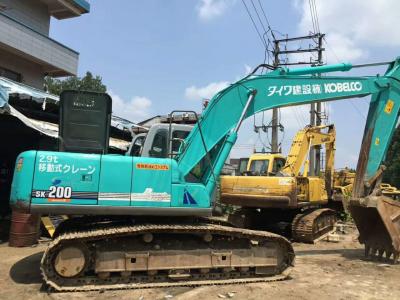 Κίνα Sk200-6 χρησιμοποιημένος Kobelco κάδος εκσκαφέας ωρών απασχόλησης 3798h 0.7m3 προς πώληση