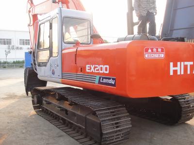 China HITACHI EX200-1 benutzte Kettenbagger zu verkaufen