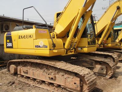 China Eimer 0.8m3 19.9T KOMATSU Pc200-8 benutzte Kettenbagger zu verkaufen