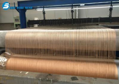 China Decorative Glass Laminated Metal Wire Mesh for sale