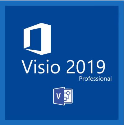 China Link de download da chave de licença profissional do Visio 2019 Entrega instantânea à venda