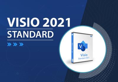 China Visio 2021 Standard 5 User Lifetime Software License Key Instant Delivery à venda