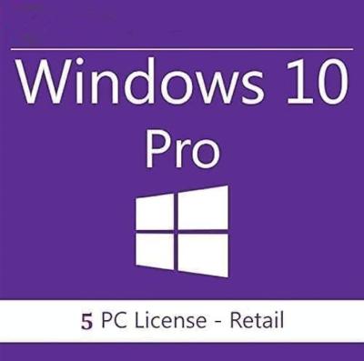 China Windows 10/11 Professional Product Key 5 PC Licencia minorista de 32/64 bits Activación en venta