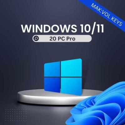 China Multiple Language Windows 10 Pro Mak 20 Pc Activations Volume License Key for sale