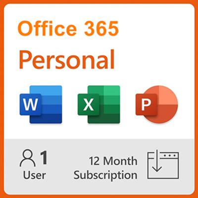 China Office 365 Personal 1 User 12-Month Subscription For PC/Mac One Time Payment for sale