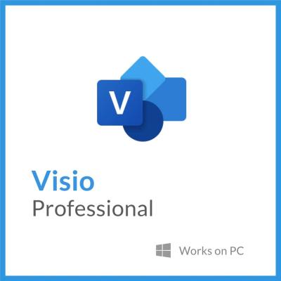 中国 Visio Professional のボリュームライセンスは 最新2024 500人のユーザー向け 販売のため