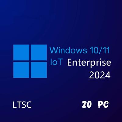 China Windows 11 IoT Enterprise LTSC 2024 20 Benutzer Digitale Lizenzschlüssel 30 Tage Garantie zu verkaufen