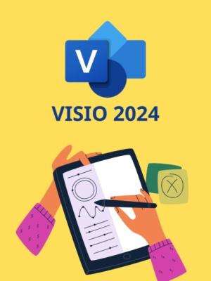 China The Latest 2024 Version Of Visio Professional 1 User Product License for sale