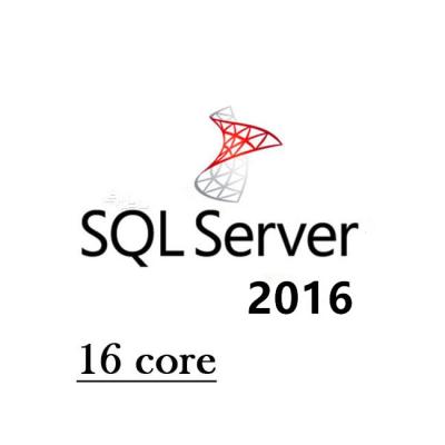 China 16 llave de la licencia del servidor 2016 de Digitaces Sql de los corazones, servidor de 128g Sql Windows 2016 10 en venta