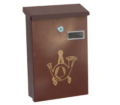 China Wall Mounted Metal Letter Box Steel , Mailbox Mail Letter for sale