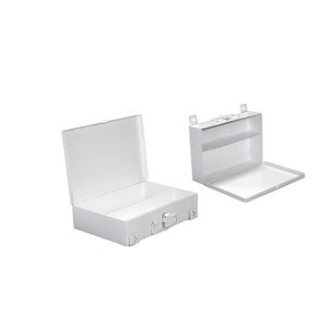 China Professional Metal First Aid Metal Box With Lock High Quality First Aid Medical Box for sale