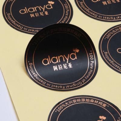 China Self Adhesive Professional Custom Logo Die Cut Personalized Vinyl Printing Sticker Label for sale