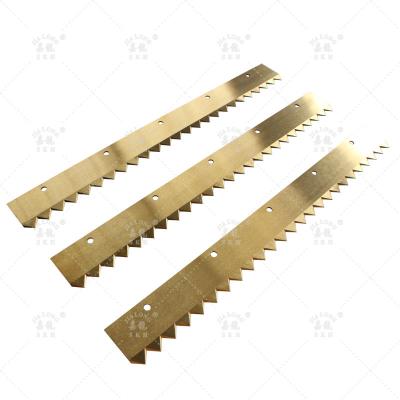 China TiN Coated Toothed Blade Serrated Blade 12 Inch 10 Inch for sale