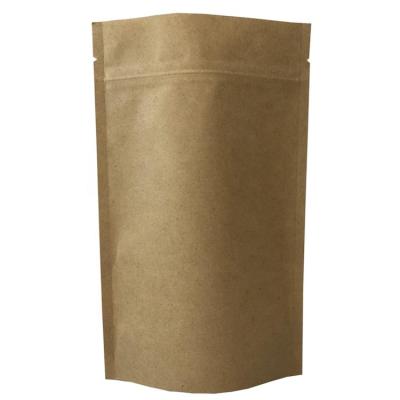 China Barrier China supplier flexible packaging digital printing pouch bags recyclable kraft paper pouch doypack with zipper for sale