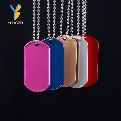 China Wholesale Custom Printing Japan Logo Aluminum Dog Tag For People for sale