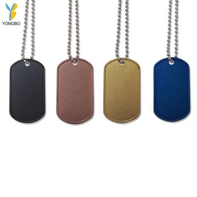 China 2020 Europe New Product Military Stainless Steel Dog Tag Electroplating Tag Archaize Style for sale