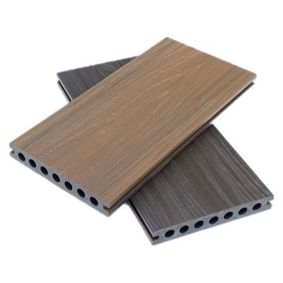 China Modern new type anti wood extrusion Co extrusion Decking Co extrusion wpc exterior wpc decking UV plastic composite Wpc decking for sale