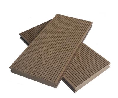 China Factory Price Traditional Outdoor Wood Plastic Flooring Hot Sale Traditional Style Solid Decking for sale