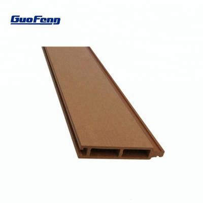 China 20*110mm Traditional Wood Insert WPC Plastic Composite Wall Panel Roof Tile for sale