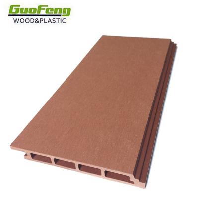 China Modern Anti-UV Composite Wall Panel Exterior Wall Wpc Siding Waterproof Coating Long Life for sale