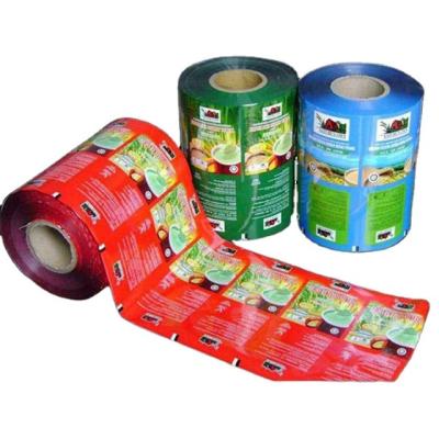 China Custom Printing Food Snack Bar Packaging Film Roll for sale