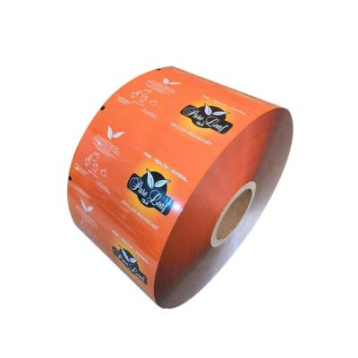 China Moisture Proof Custom Printed Packaging Pouch Film Aluminum Foil Tea Roll for sale