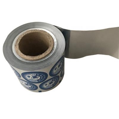 China Food 38micron PS PP Aluminum Coating Foil With Heat Sealing Lacquer for sale