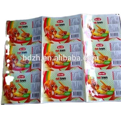 China Food Custom Printing Easy Peel Aluminum Foil Container Lid for sale