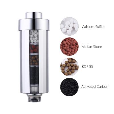 China Remove Chlorine Modern Shower Water Filter Alkaline Shower Faucet For Chlorine Removal Water Purifier Hard Water Softener for sale