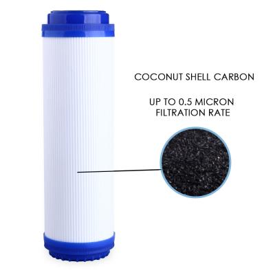 China Wholesale Car Water Rotary Purifiers Small Carbon Filters Coconut Shell Activated ABS Plastic for sale