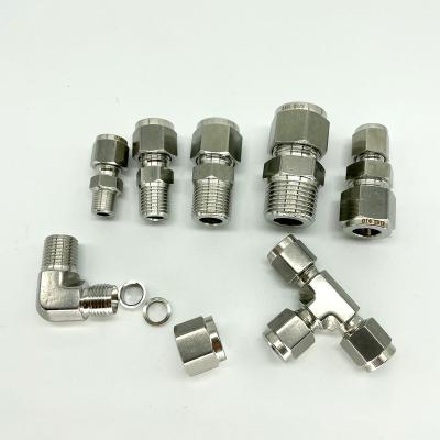 China Factory supply high quality stainless steel directly for sale stainless steel compression fittings for sale