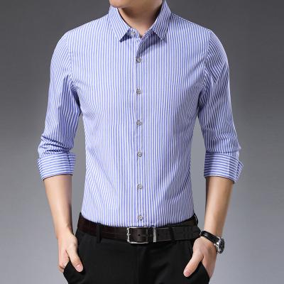 China New Men's Breathable Shirt Business Men's Casual Long Sleeve Business Shirt for sale