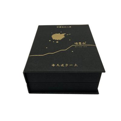 China Custom Recyclable Luxury Leather Wine Box Wooden Gift Box MDF Gift Storage Box Packaging for sale