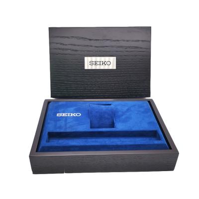 China Handmade Custom High End Style Packing Wooden Box Wristwatch Luxury Package Wooden Watch Box for sale