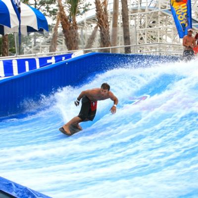 China Most Popular Fiberglass Flow Rider Surfing For Commercial Playground Equipment for sale