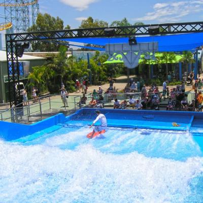 China Two Surfers Flowrider Water Ride Novel Water Attractions For Relieved for sale