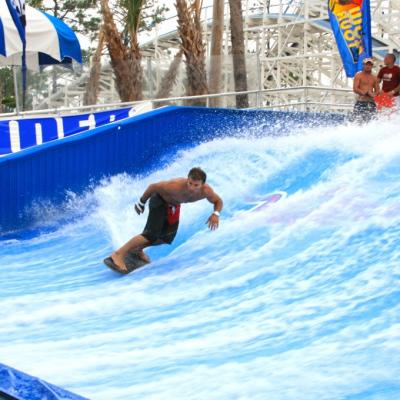 China Water Attractions Flowrider Water Ride Artificial Surfing For Two Surfers for sale