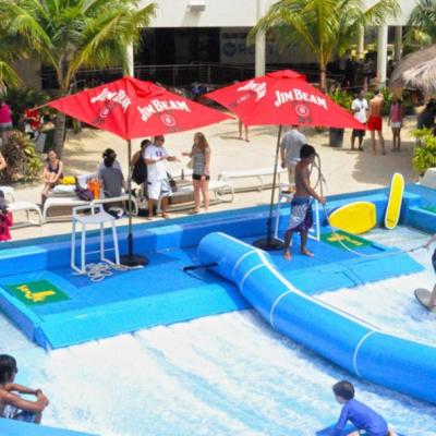 China Outdoor Aqua Play Flowrider Water Ride For Skateboarding Surfing Sport for sale