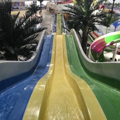 China Customized Kazakhstan Astana Indoor Fiberglass Pool Water Slide Park Project for sale