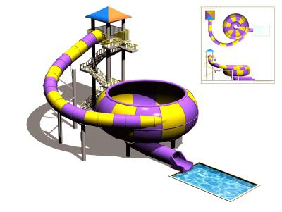 China Funny Indoor Water Parks Theme Park Equipment Platform 13.5m for sale