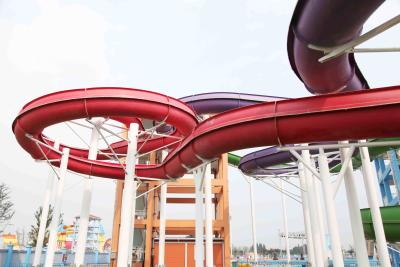 China Hot Sale Custom Spiral Water Slides For Aqua Water Park in China for sale