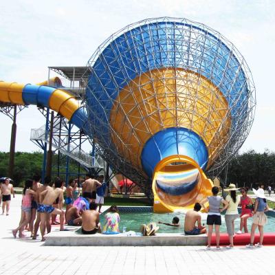 China Huge Tornado Custom Water Slides For Family Riding , Width 18.6m for sale