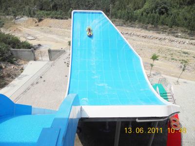 China Fiberglass Family Commercial Water Slide Swing Water Slide For Outdoor Aqua Park for sale